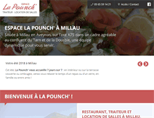Tablet Screenshot of la-pouncho.com